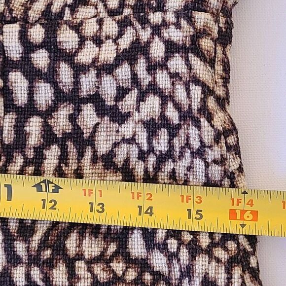 Michael Kors Women Empire Style Sleeveless Dress Cheetah Print Brown Size 6 - Picture 8 of 15